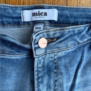 Mica Los Angeles Ankle/Crop Women's Blue Jeans